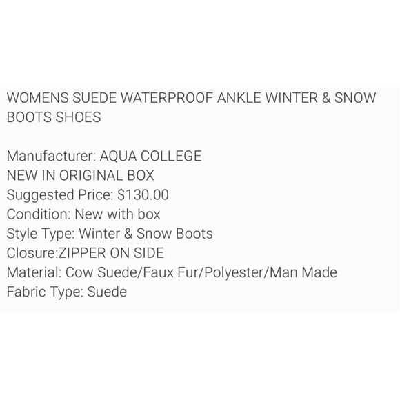 Aqua  College Sachi Waterproof Bootie - Picture 11 of 11